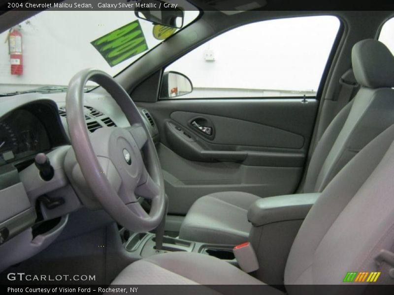 Galaxy Silver Metallic / Gray 2004 Chevrolet Malibu Sedan