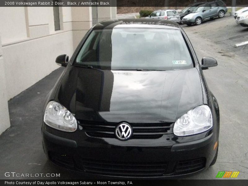 Black / Anthracite Black 2008 Volkswagen Rabbit 2 Door