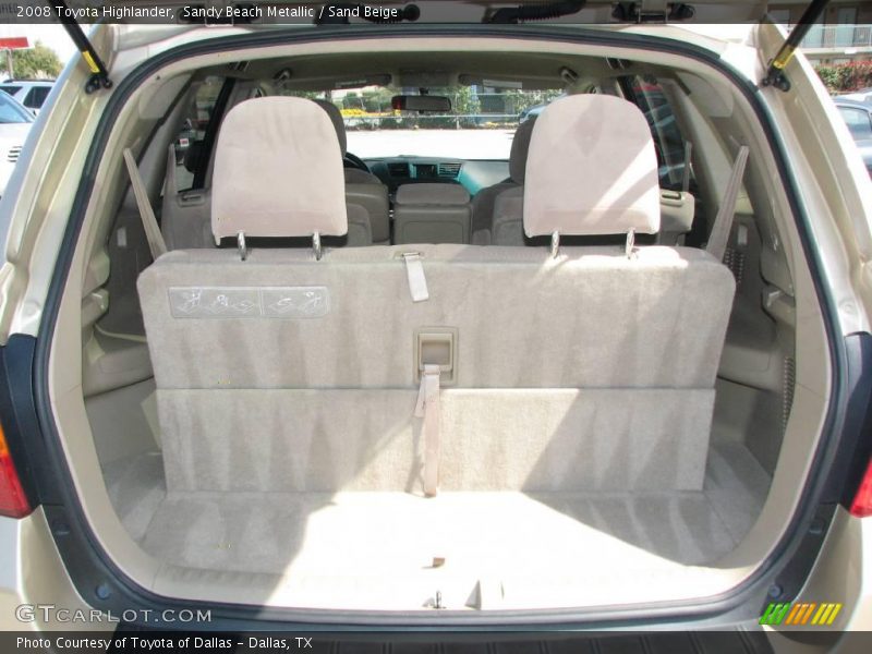 Sandy Beach Metallic / Sand Beige 2008 Toyota Highlander
