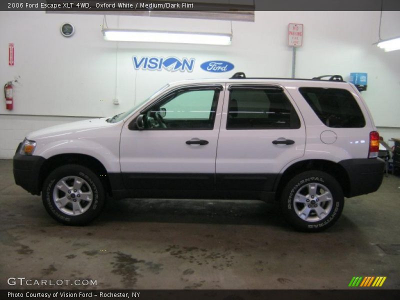 Oxford White / Medium/Dark Flint 2006 Ford Escape XLT 4WD