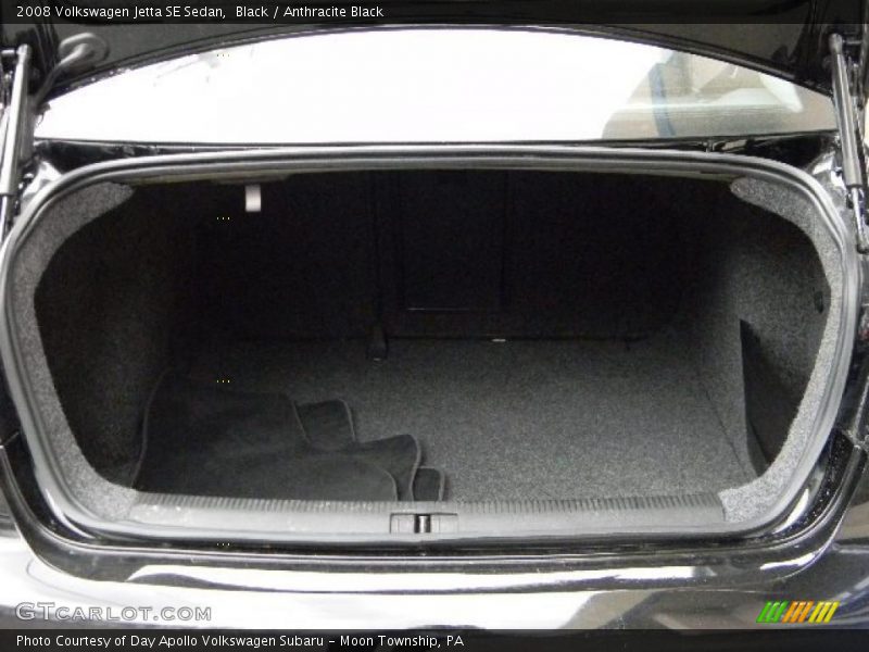 Black / Anthracite Black 2008 Volkswagen Jetta SE Sedan