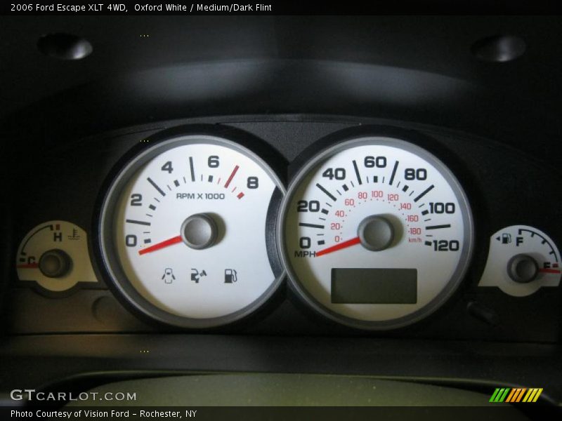 Oxford White / Medium/Dark Flint 2006 Ford Escape XLT 4WD