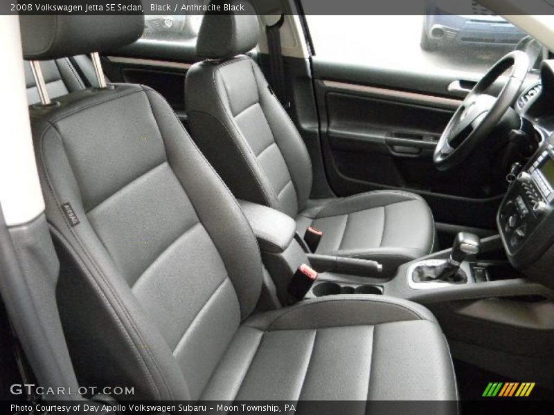 Black / Anthracite Black 2008 Volkswagen Jetta SE Sedan