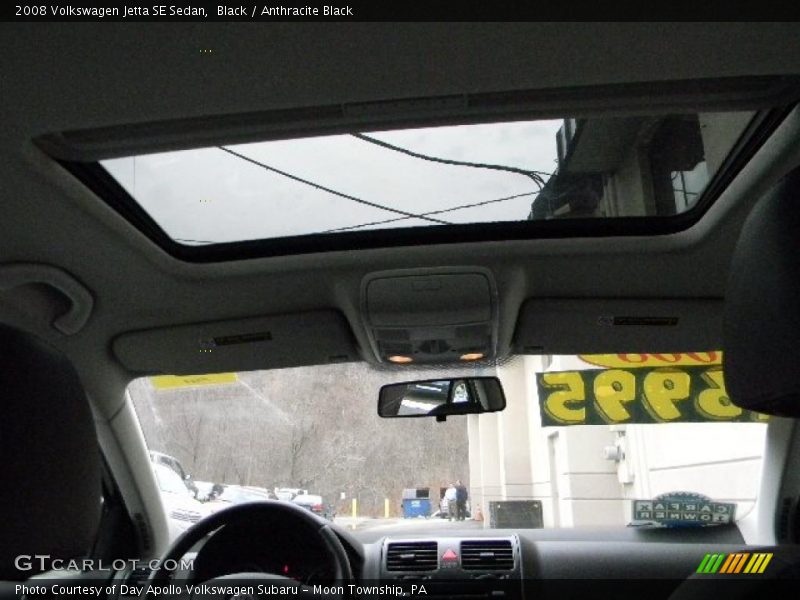 Black / Anthracite Black 2008 Volkswagen Jetta SE Sedan