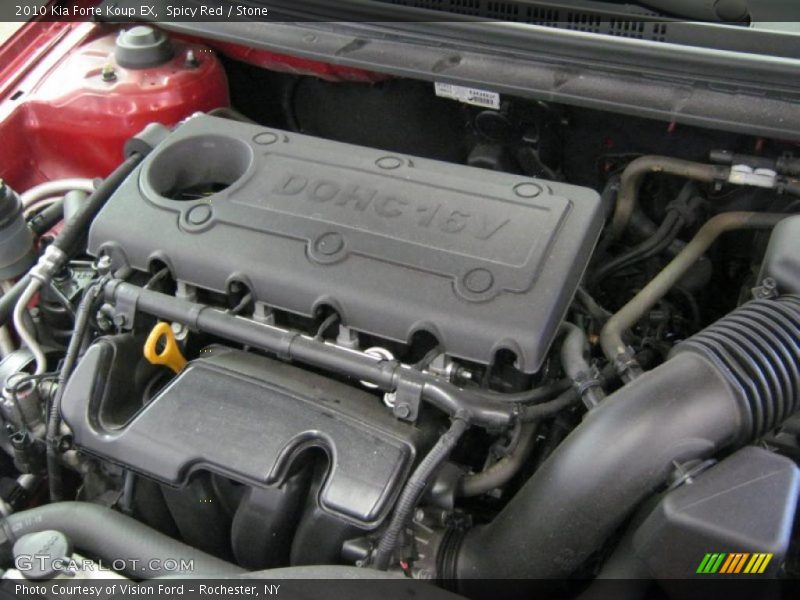 Spicy Red / Stone 2010 Kia Forte Koup EX