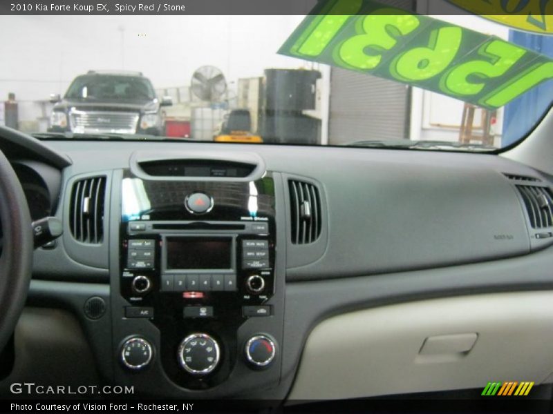 Spicy Red / Stone 2010 Kia Forte Koup EX
