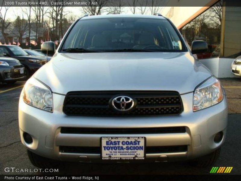 Classic Silver Metallic / Ash 2008 Toyota RAV4 4WD