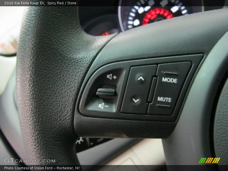 Spicy Red / Stone 2010 Kia Forte Koup EX