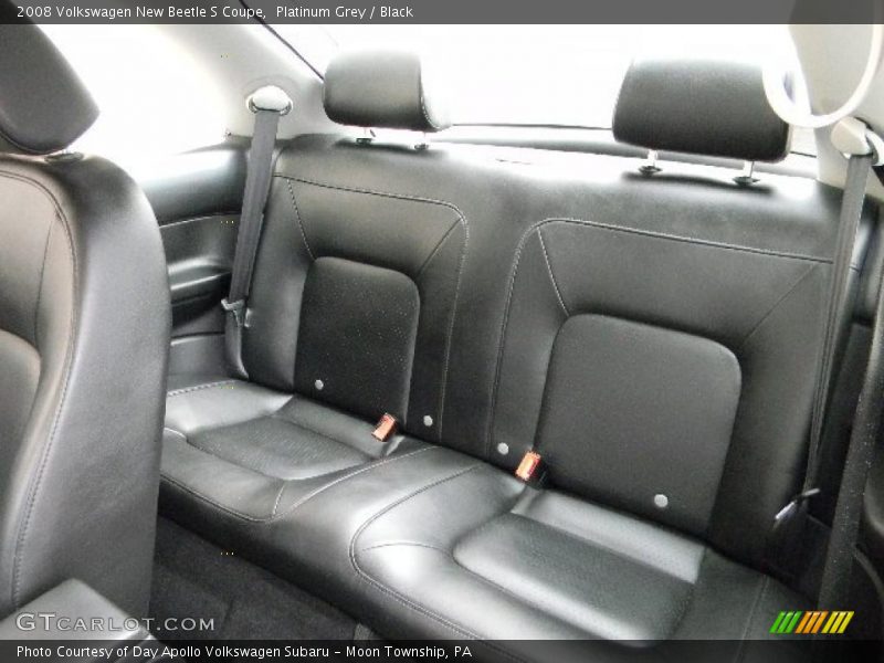 Platinum Grey / Black 2008 Volkswagen New Beetle S Coupe