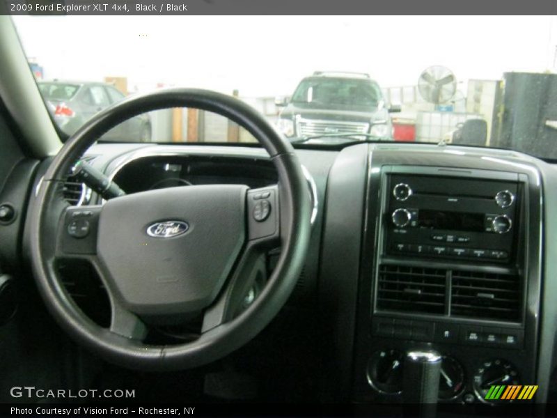 Black / Black 2009 Ford Explorer XLT 4x4