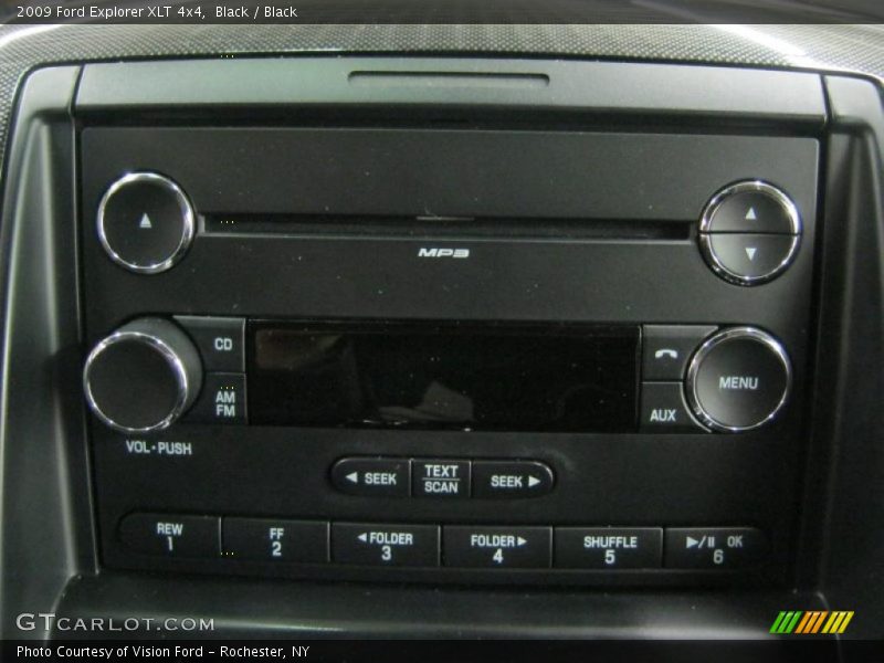 Black / Black 2009 Ford Explorer XLT 4x4