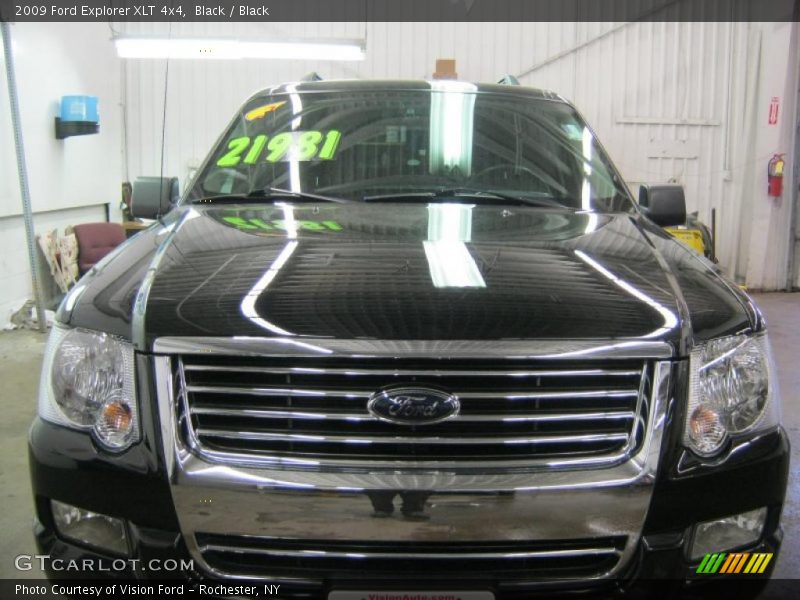 Black / Black 2009 Ford Explorer XLT 4x4