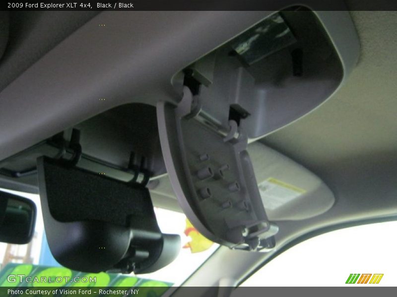 Black / Black 2009 Ford Explorer XLT 4x4