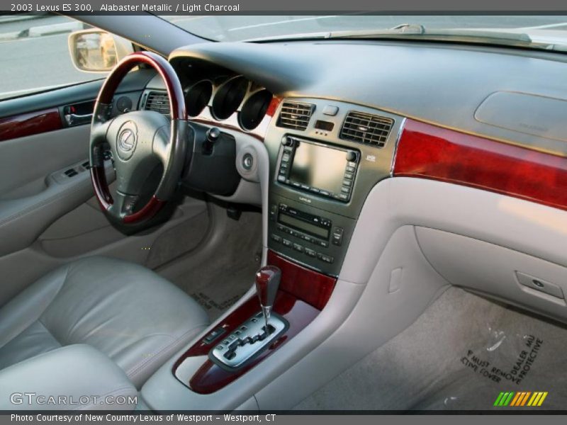 Alabaster Metallic / Light Charcoal 2003 Lexus ES 300