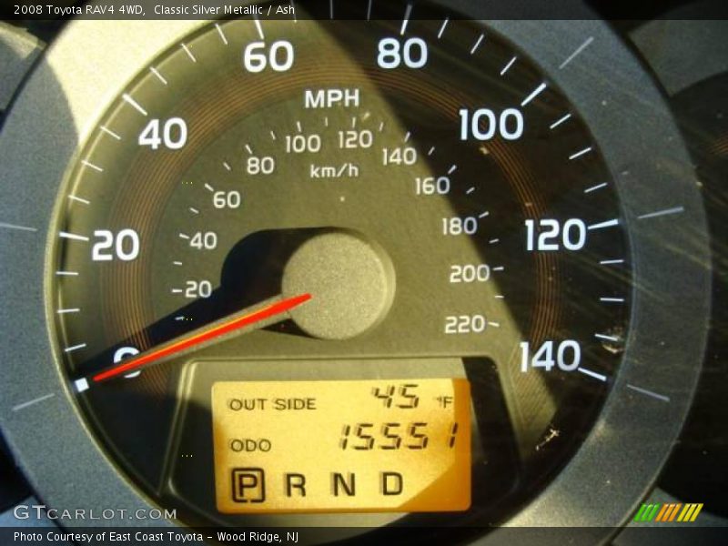 Classic Silver Metallic / Ash 2008 Toyota RAV4 4WD