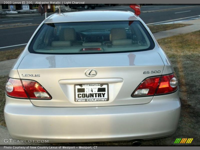 Alabaster Metallic / Light Charcoal 2003 Lexus ES 300