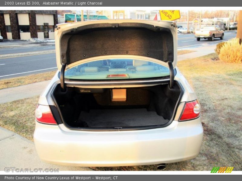 Alabaster Metallic / Light Charcoal 2003 Lexus ES 300