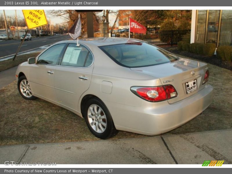 Alabaster Metallic / Light Charcoal 2003 Lexus ES 300