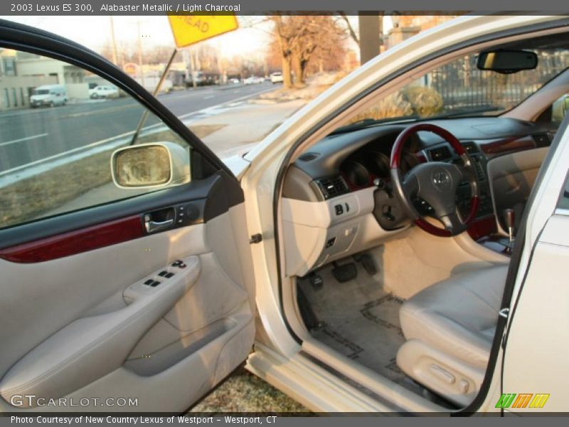 Alabaster Metallic / Light Charcoal 2003 Lexus ES 300