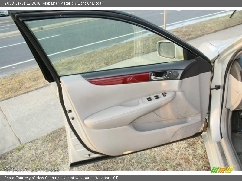Alabaster Metallic / Light Charcoal 2003 Lexus ES 300