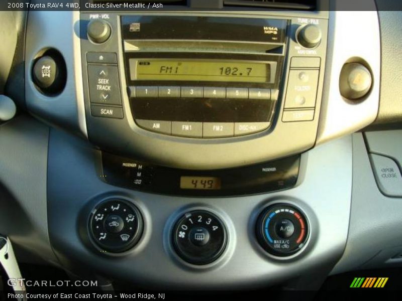 Classic Silver Metallic / Ash 2008 Toyota RAV4 4WD