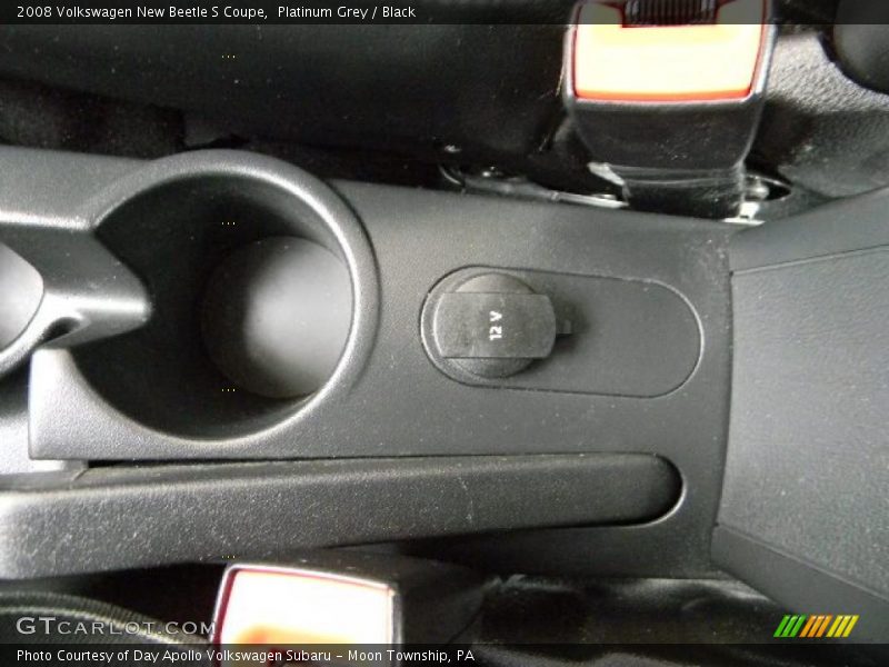 Platinum Grey / Black 2008 Volkswagen New Beetle S Coupe