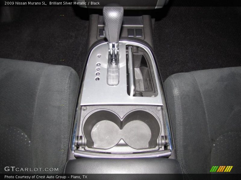 Brilliant Silver Metallic / Black 2009 Nissan Murano SL
