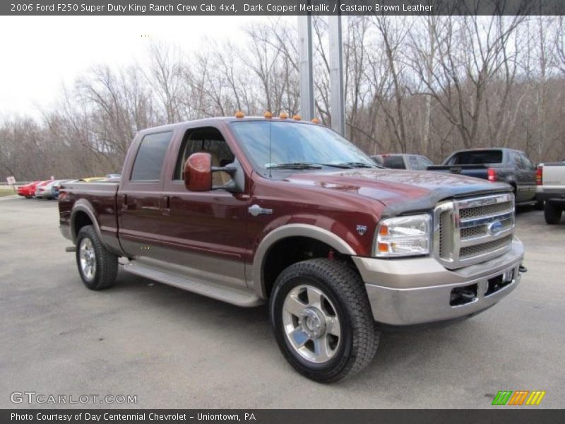 Front 3/4 View of 2006 F250 Super Duty King Ranch Crew Cab 4x4