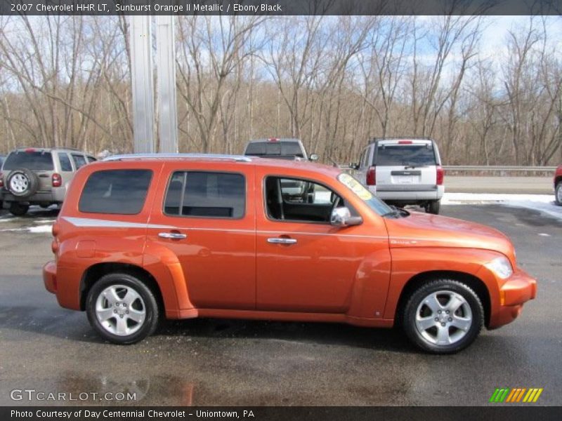Sunburst Orange II Metallic / Ebony Black 2007 Chevrolet HHR LT