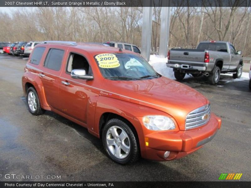 Sunburst Orange II Metallic / Ebony Black 2007 Chevrolet HHR LT