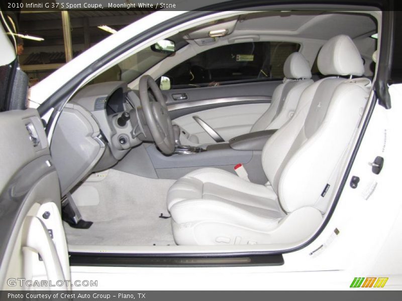 2010 G 37 S Sport Coupe Stone Interior
