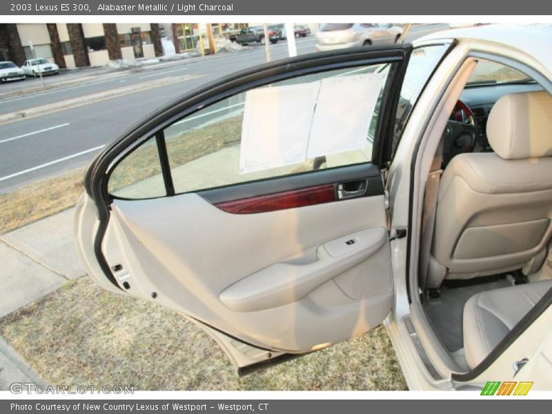 Alabaster Metallic / Light Charcoal 2003 Lexus ES 300