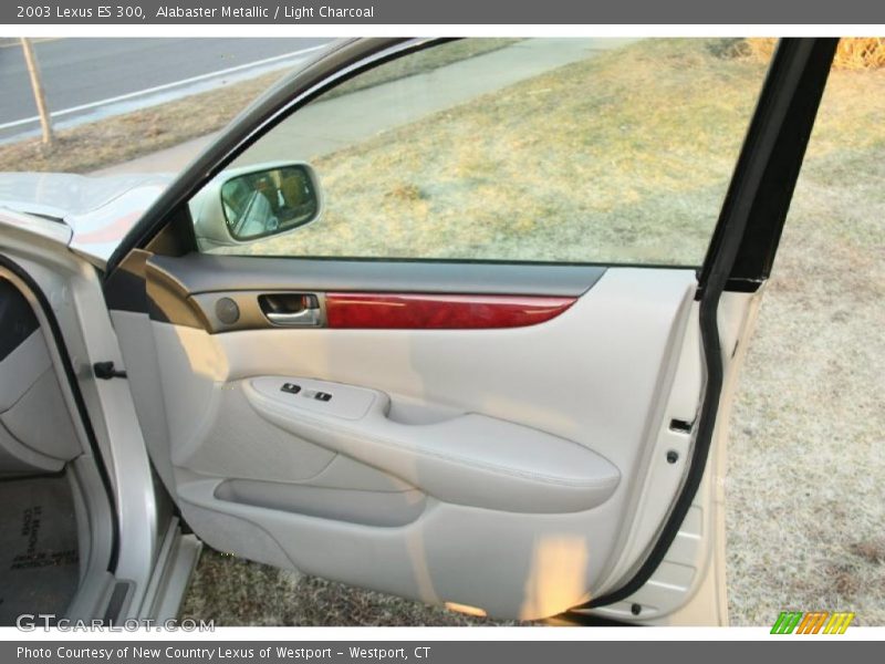 Alabaster Metallic / Light Charcoal 2003 Lexus ES 300