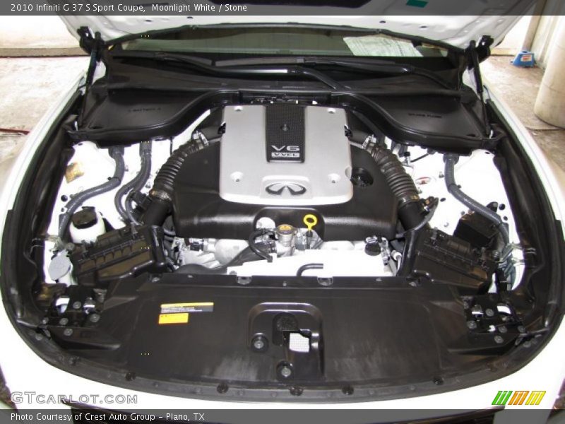  2010 G 37 S Sport Coupe Engine - 3.7 Liter DOHC 24-Valve CVTCS V6