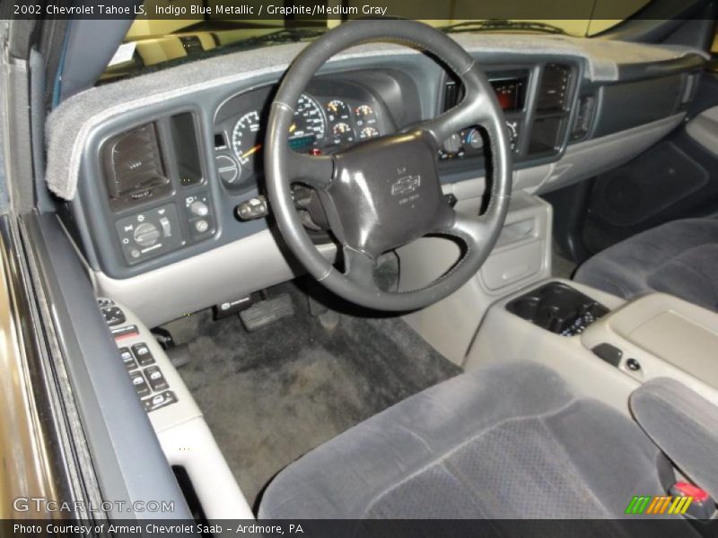 Graphite/Medium Gray Interior - 2002 Tahoe LS 