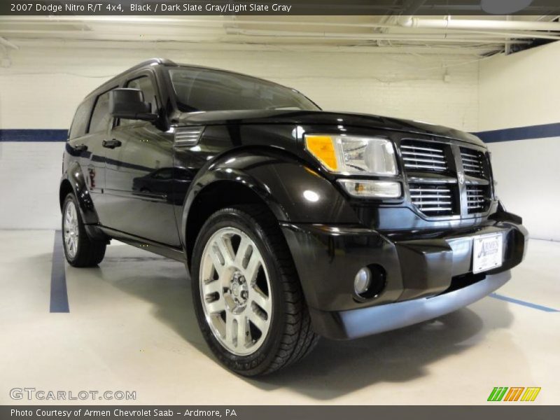 Black / Dark Slate Gray/Light Slate Gray 2007 Dodge Nitro R/T 4x4