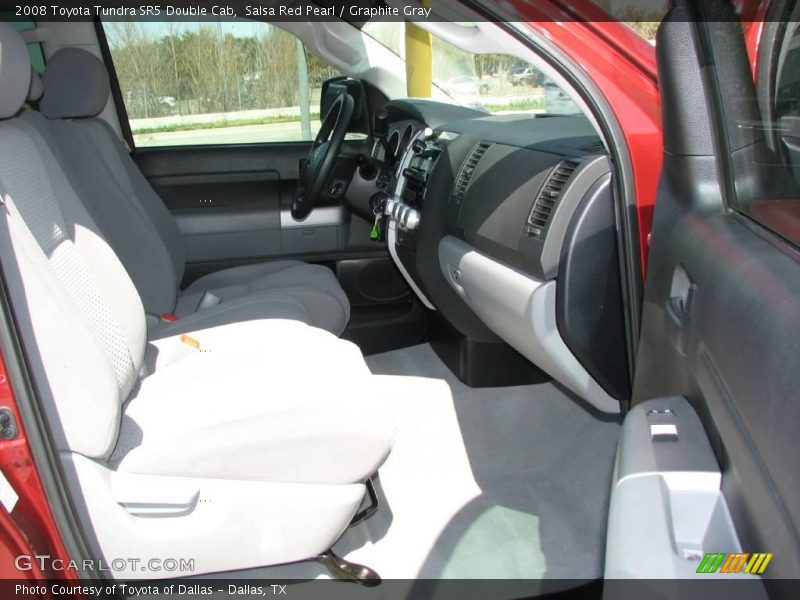 Salsa Red Pearl / Graphite Gray 2008 Toyota Tundra SR5 Double Cab