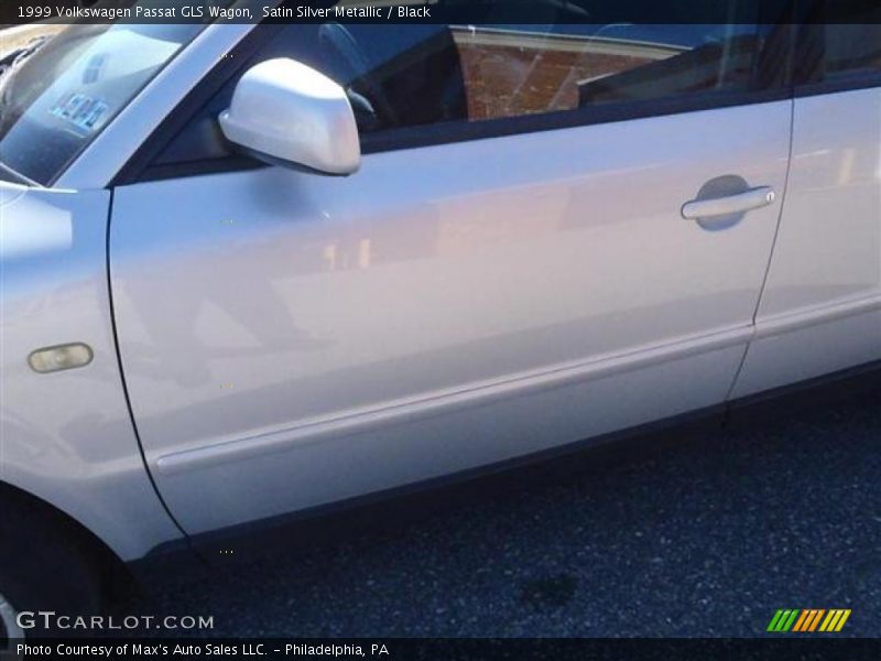 Satin Silver Metallic / Black 1999 Volkswagen Passat GLS Wagon