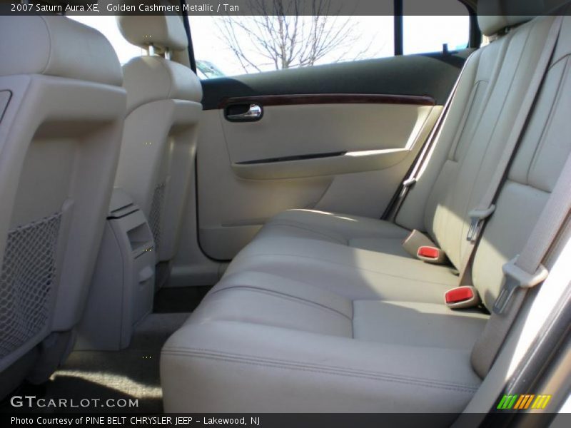 Golden Cashmere Metallic / Tan 2007 Saturn Aura XE
