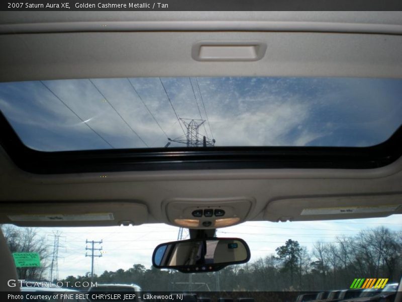 Golden Cashmere Metallic / Tan 2007 Saturn Aura XE
