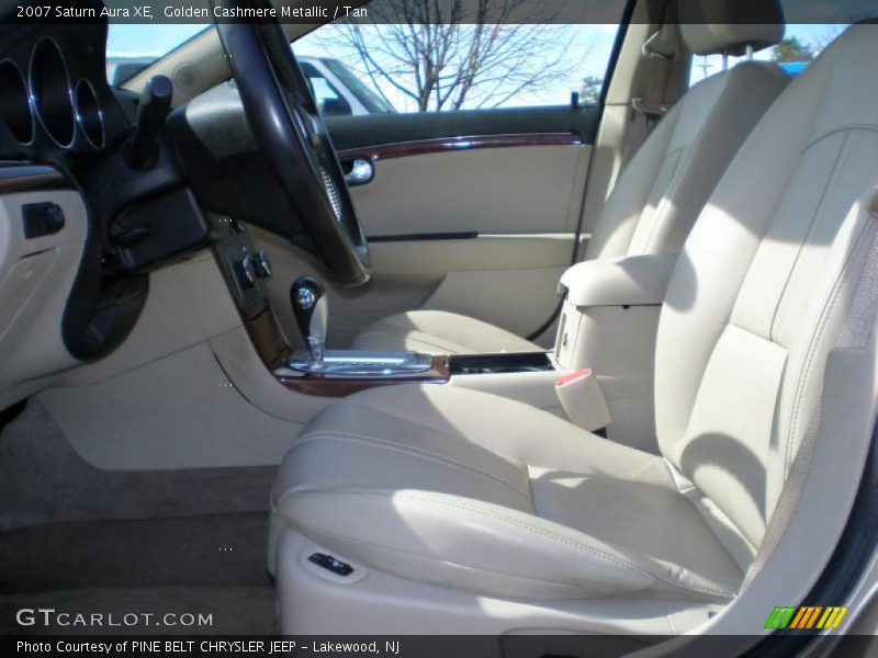 Golden Cashmere Metallic / Tan 2007 Saturn Aura XE