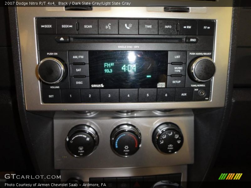 Black / Dark Slate Gray/Light Slate Gray 2007 Dodge Nitro R/T 4x4