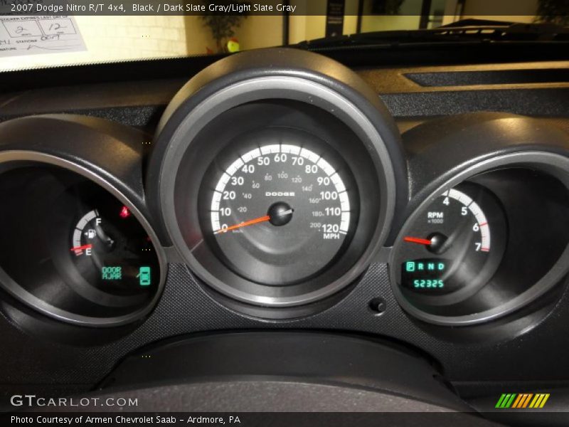 Black / Dark Slate Gray/Light Slate Gray 2007 Dodge Nitro R/T 4x4