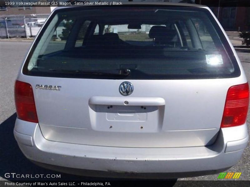 Satin Silver Metallic / Black 1999 Volkswagen Passat GLS Wagon
