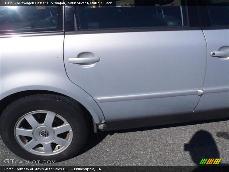 Satin Silver Metallic / Black 1999 Volkswagen Passat GLS Wagon