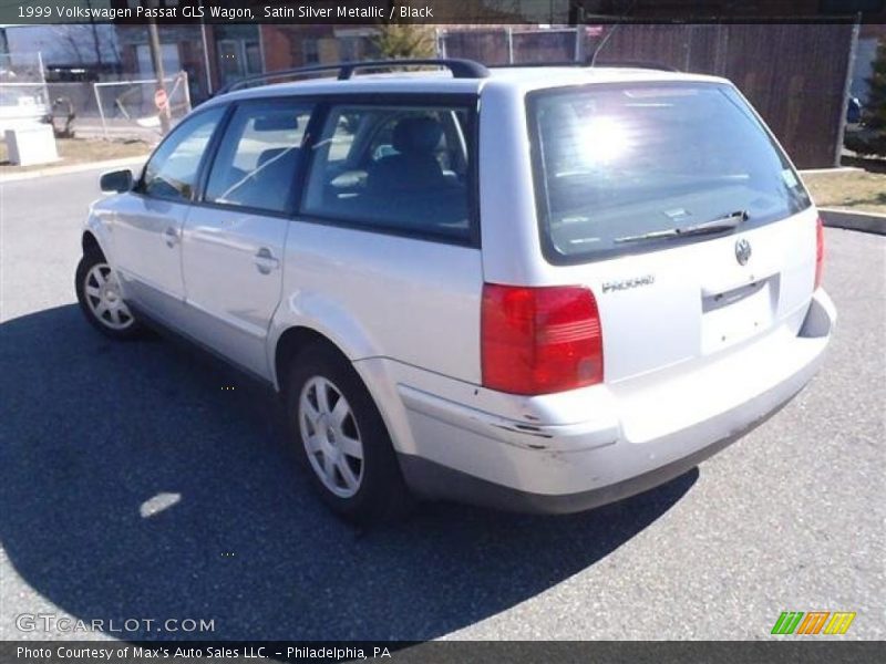 Satin Silver Metallic / Black 1999 Volkswagen Passat GLS Wagon