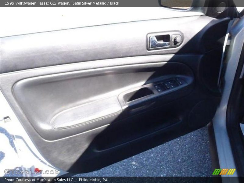 Satin Silver Metallic / Black 1999 Volkswagen Passat GLS Wagon