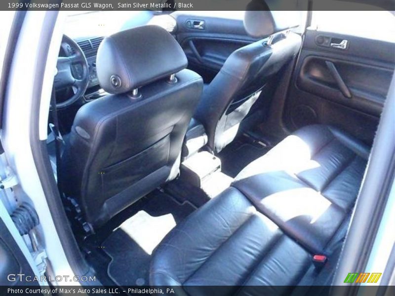 Satin Silver Metallic / Black 1999 Volkswagen Passat GLS Wagon