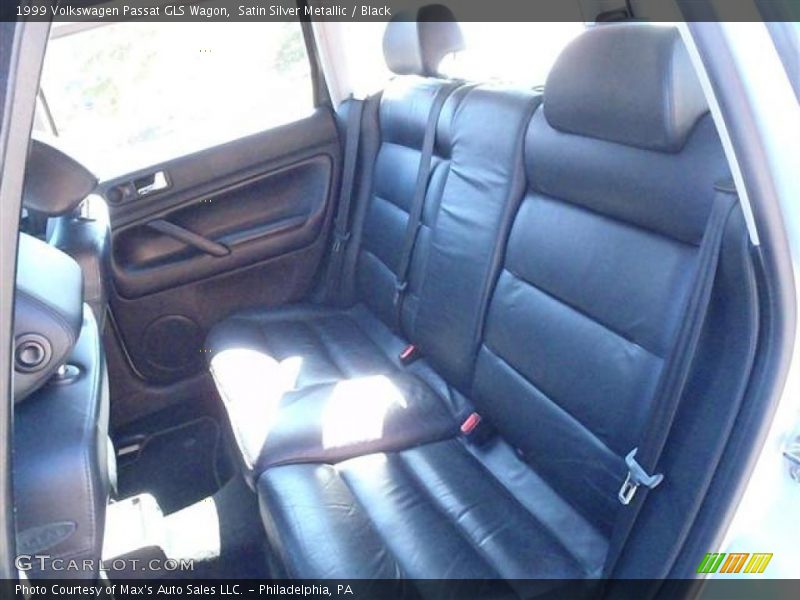 Satin Silver Metallic / Black 1999 Volkswagen Passat GLS Wagon