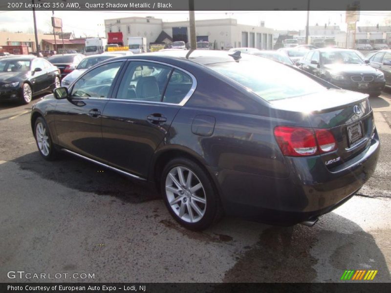Quartz Shadow Metallic / Black 2007 Lexus GS 350 AWD